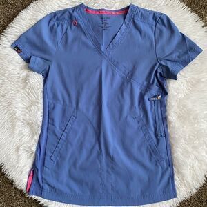 Koi Lite Scrub Top Womens Size XS